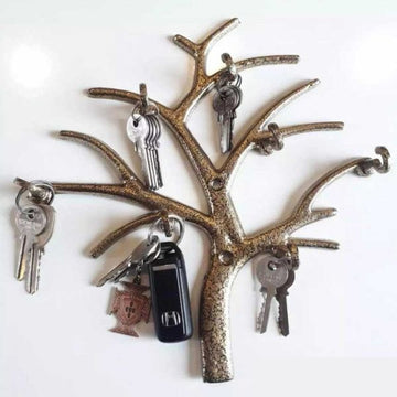 Wall Decorative Tree Shaped Key Holder