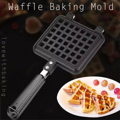 Non Stick Double Sided Waffle Baking Mold