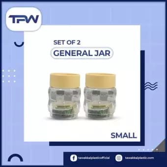 General Jars Small 2 Pcs