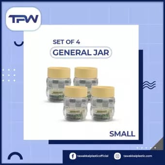 General Jars Small 4 Pcs