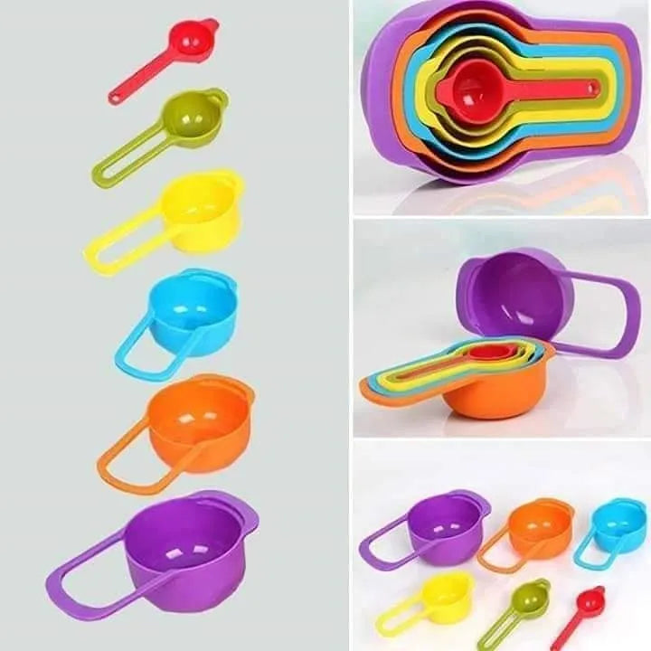 Stackable Baking Measuring Cup and Spoons – Set of 5