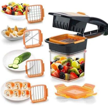 Nicer Dicer 5 in 1 Multi-Cutter Quick Food Fruit Vegetable Cutter Slicer Chopper